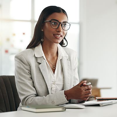 Woman Interviewing for a Job